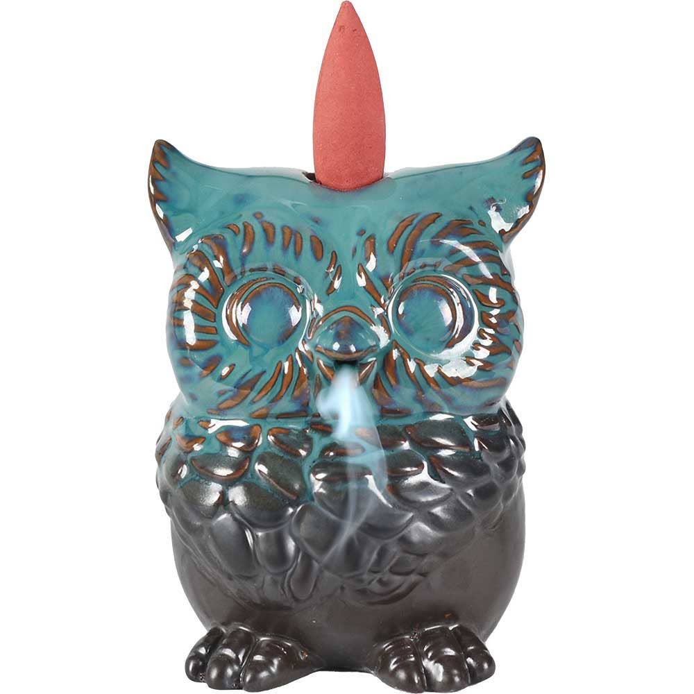 Ceramic Backflow Incense Burner - Owl-Kheops International