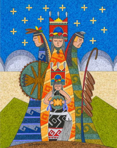 Fourth World Design - Gathering Around Her