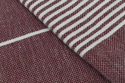 Basic Layers -Monaco Burgundy Turkish Towel
