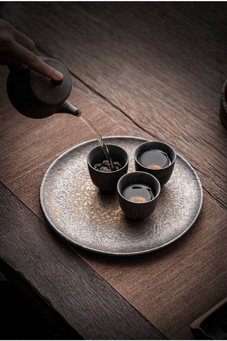 Gohobi - Gohobi Ceramic Classic Golden Black Tea Cup