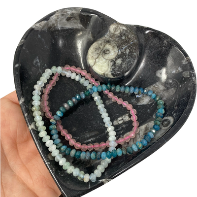 Orthoceras Heart Bowl-The Crystal Tabby