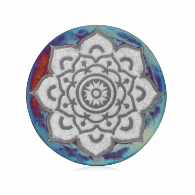 Raku Silhouette Coaster
