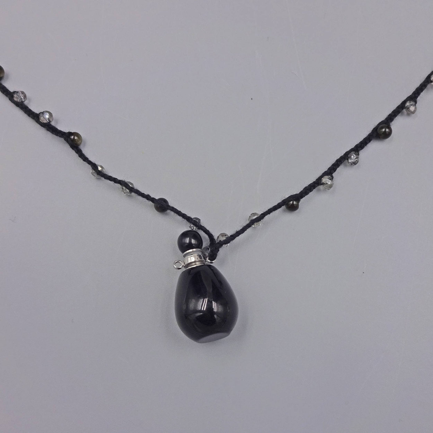 Hand Beaded and Crochet Necklace-IST Jewelry