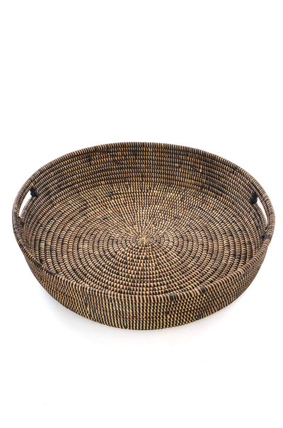 Swahili | AFRICAN MODERN - Set of Three Black Nesting Trays