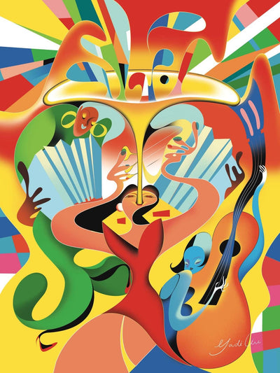 Puzzles of Color - "Jam Session" by Yadi Liu