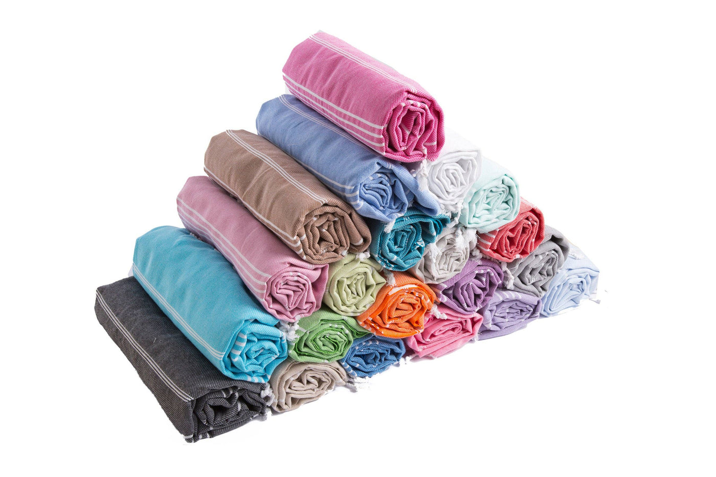 Basic Layers - Monaco Burgundy Turkish Towel