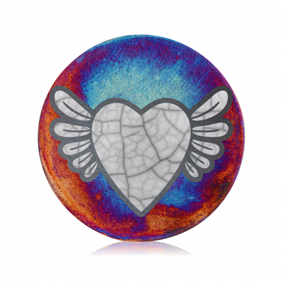 Raku Silhouette Coaster