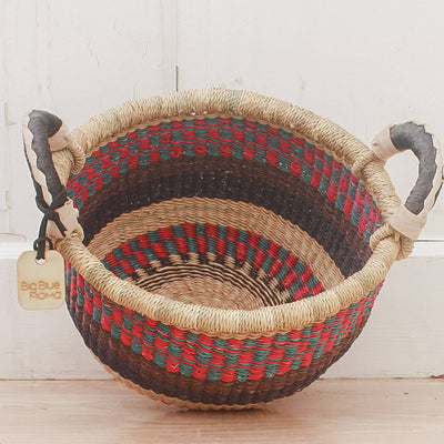 Round Small Two Handle-Big Blue Moma