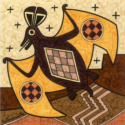 Fourth World Design - Mimbres Bat
