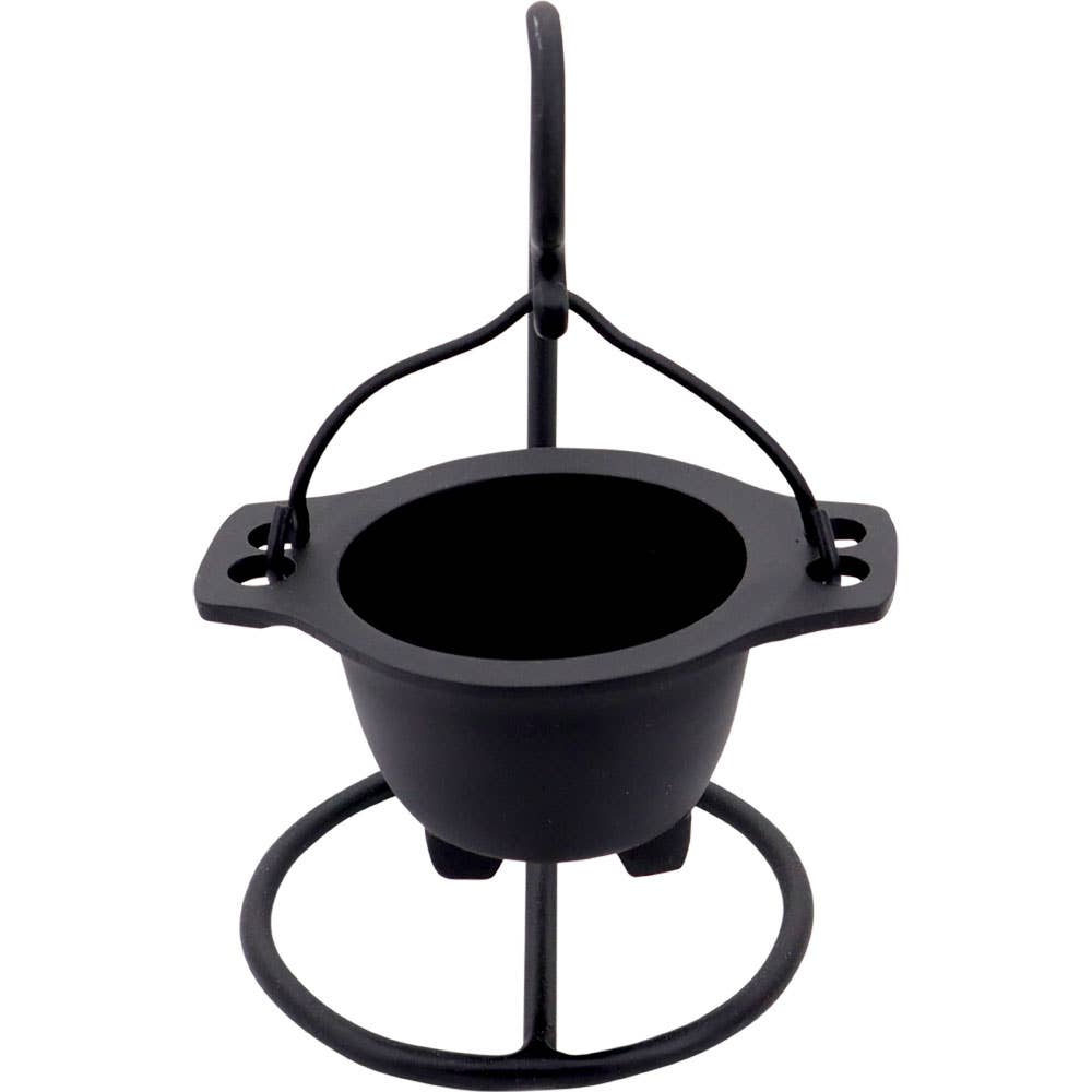 Kheops International - Cast Iron Hanging Cauldron w/ Stand (Each)
