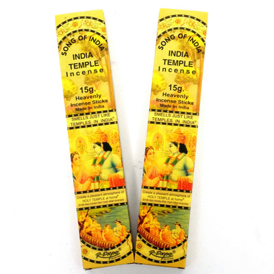 R. Expo/Song of India - India Temple Incense 15g