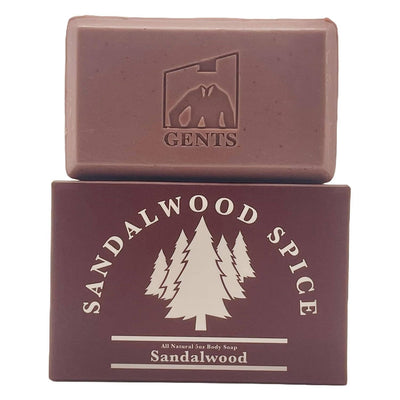 GENTS Body Soaps 5 oz All Natural 5 DIFFERENT SCENTS-GENTS FINE GROOMING PRODUCTS -