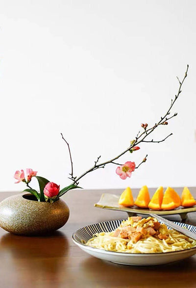 Gohobi Handmade Ikebana Vase, Japanese vase, Colourful set,