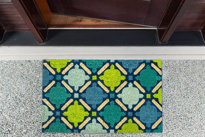 Welcome Home Unbeatable Deals - Blue Mosaic Doormat