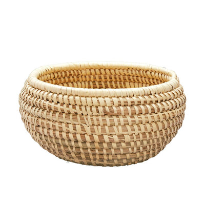 Rounded Kaisa Basket Bowl-Ten Thousand Villages