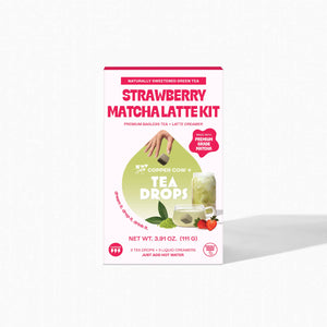 Strawberry Matcha Latte Kit - Tea Drops