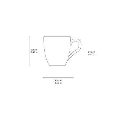 Organic Mug 9.23 Oz Terracotta-Porto Brasil -Porto Brasil