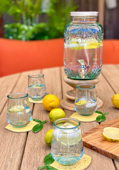Spanish Recycled Glass Bara Glass-Euro Ceramica | ClayBarnHome