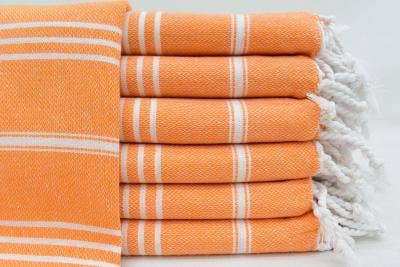 Basic Layers - Monaco Orange Turkish Towel