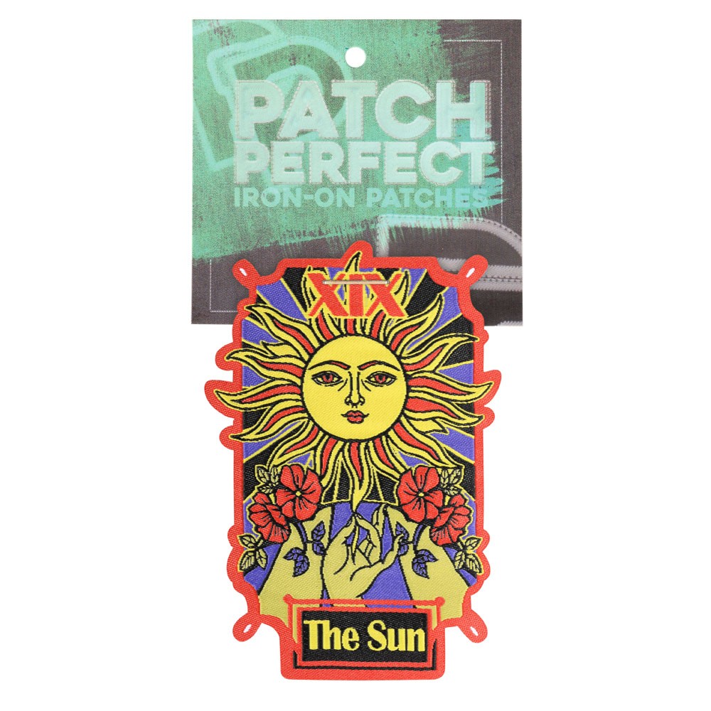 The Sun Tarot  Embroidery Patch