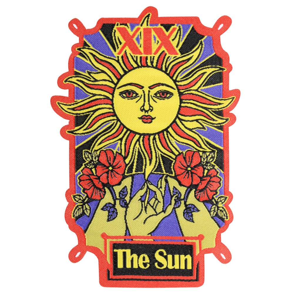 The Sun Tarot  Embroidery Patch