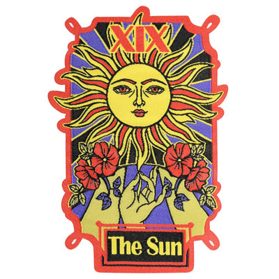 The Sun Tarot  Embroidery Patch