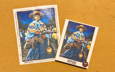 Puzzles of Color - "Young Harriet Tubman, Outlaw For Freedom" by Dion J. Pollard