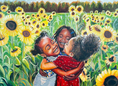 Puzzles of Color - "Sisters" by Ija Charles