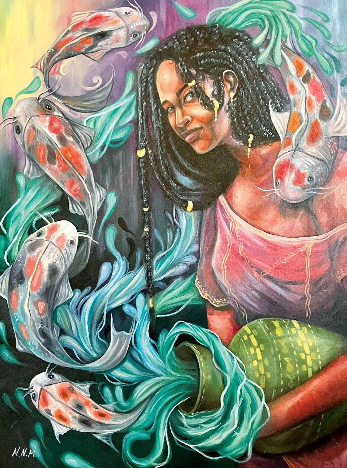 Puzzles of Color - "Flow" by Morgan N. Marshall