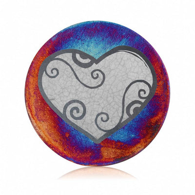 Raku Silhouette Coaster