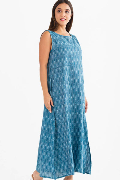 Sevya Handmade - Neela Ikat Handloom Dresses
