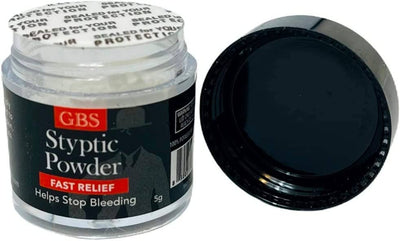 Mini Styptic Powder 5g Stop Bleeding Fast-GENTS FINE GROOMING PRODUCTS -