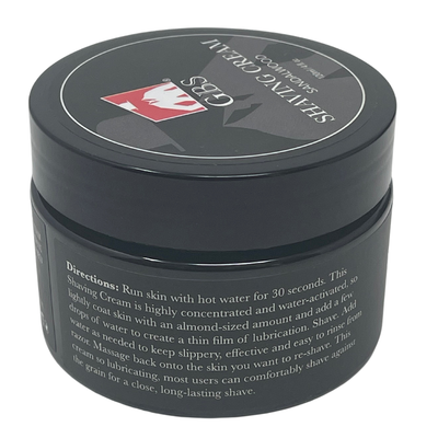 GBS Sandalwood Shave Cream 4 oz-GENTS FINE GROOMING PRODUCTS -