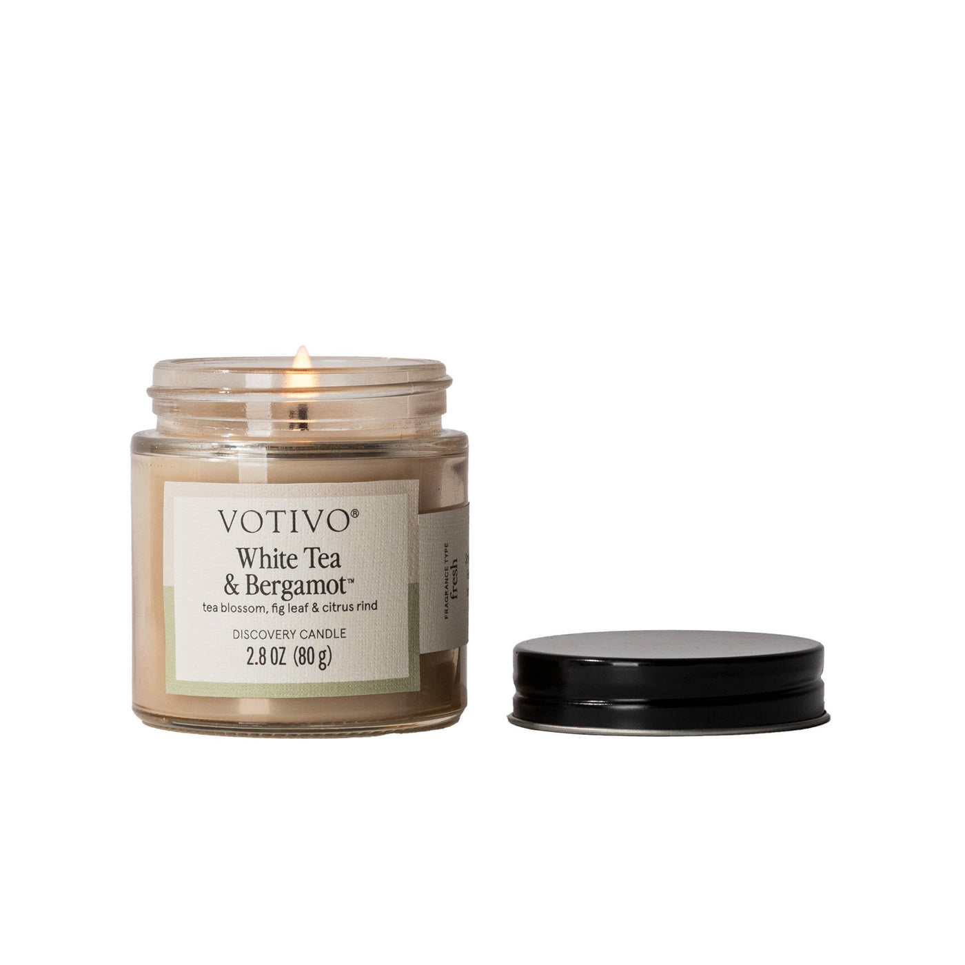 White Tea & Bergamot Discovery Candle - Votivo