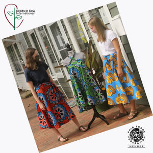 Wrap Skirt - African Print