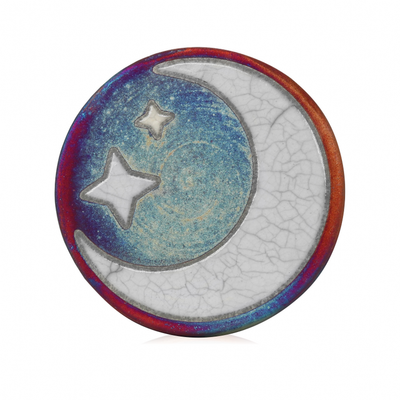 Raku Silhouette Coaster