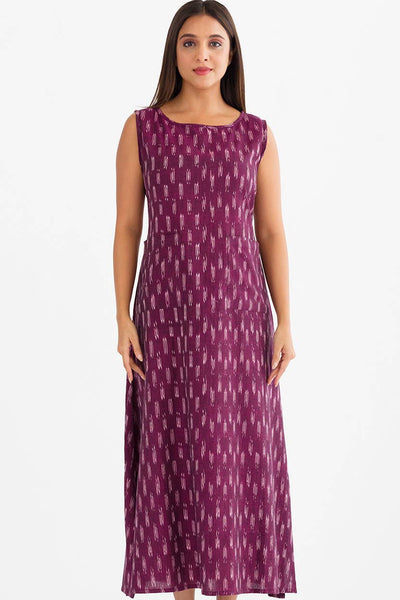 Sevya Handmade - Neela Ikat Handloom Dresses