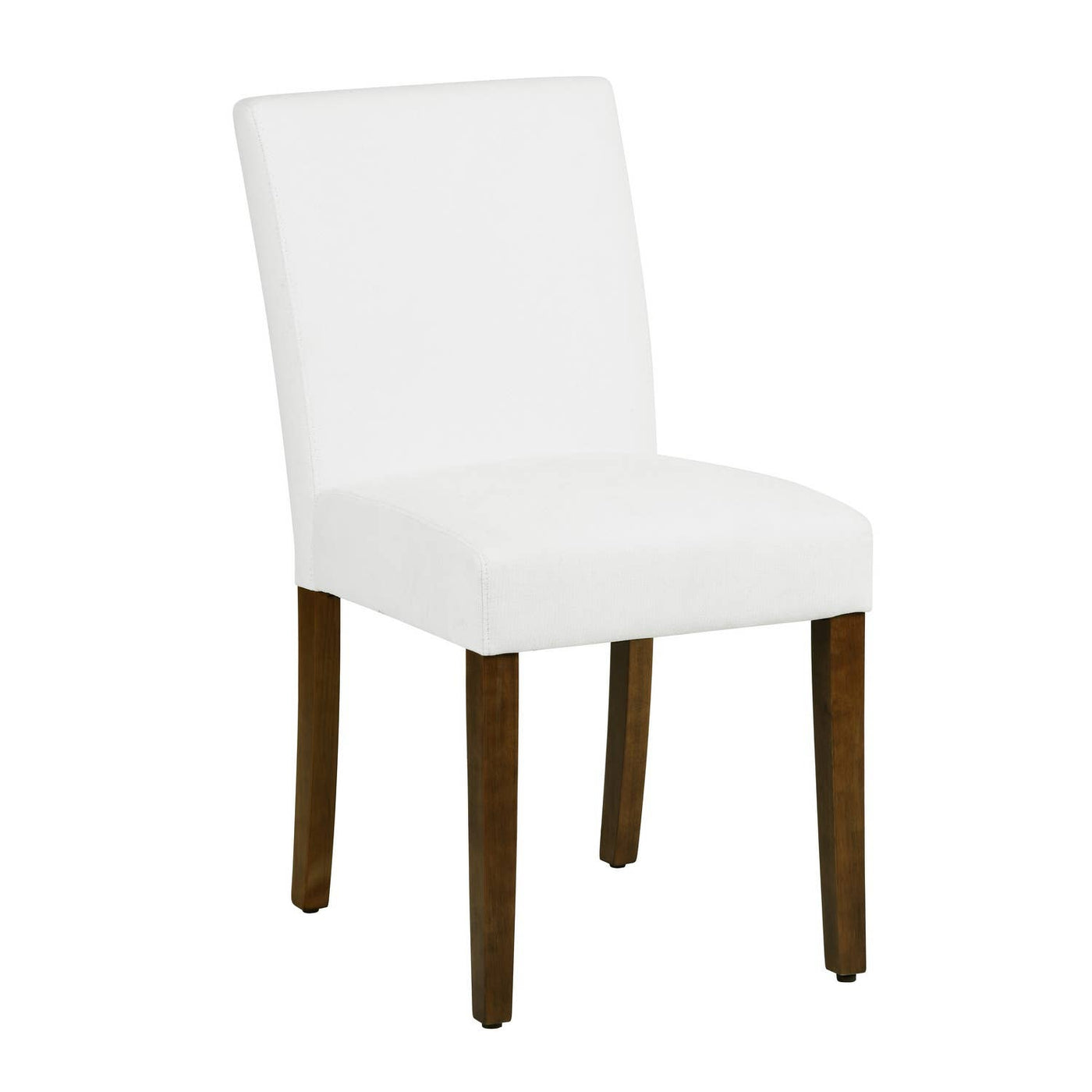 HOMYCASA DESIGN INC - Traditional Fabric Dining Chair with Solid Wood Legs