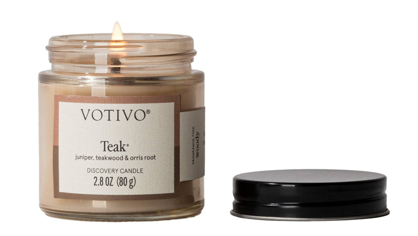Teak Discovery Candle - Votivo