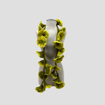 20 Flowers Scarf, Flowers Garland or Wall Hanging-Feltiful