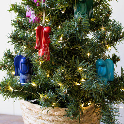 Venture Imports LLC - Colorful Angel Ornament