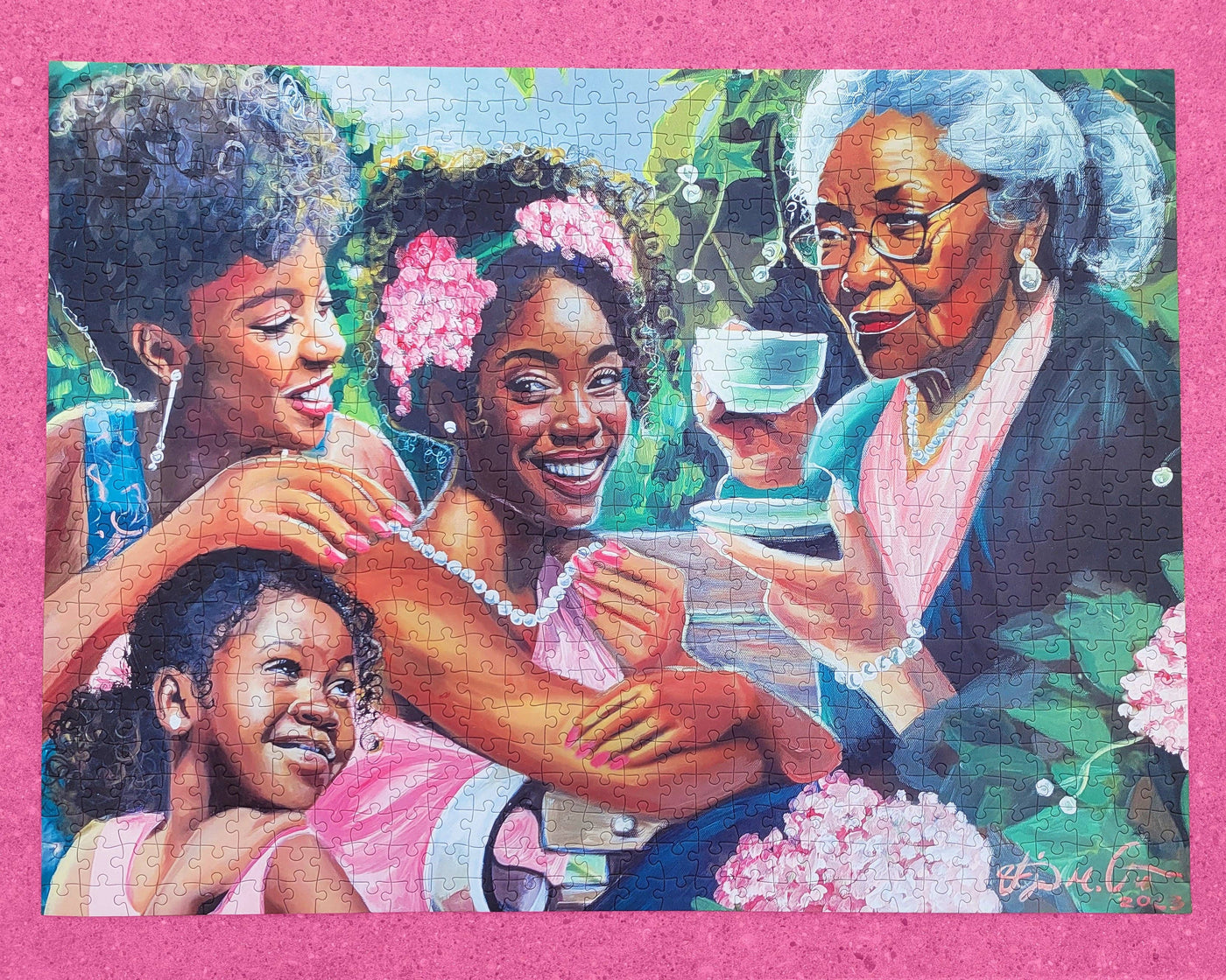 Puzzles of Color - "Generational" by Ija Charles
