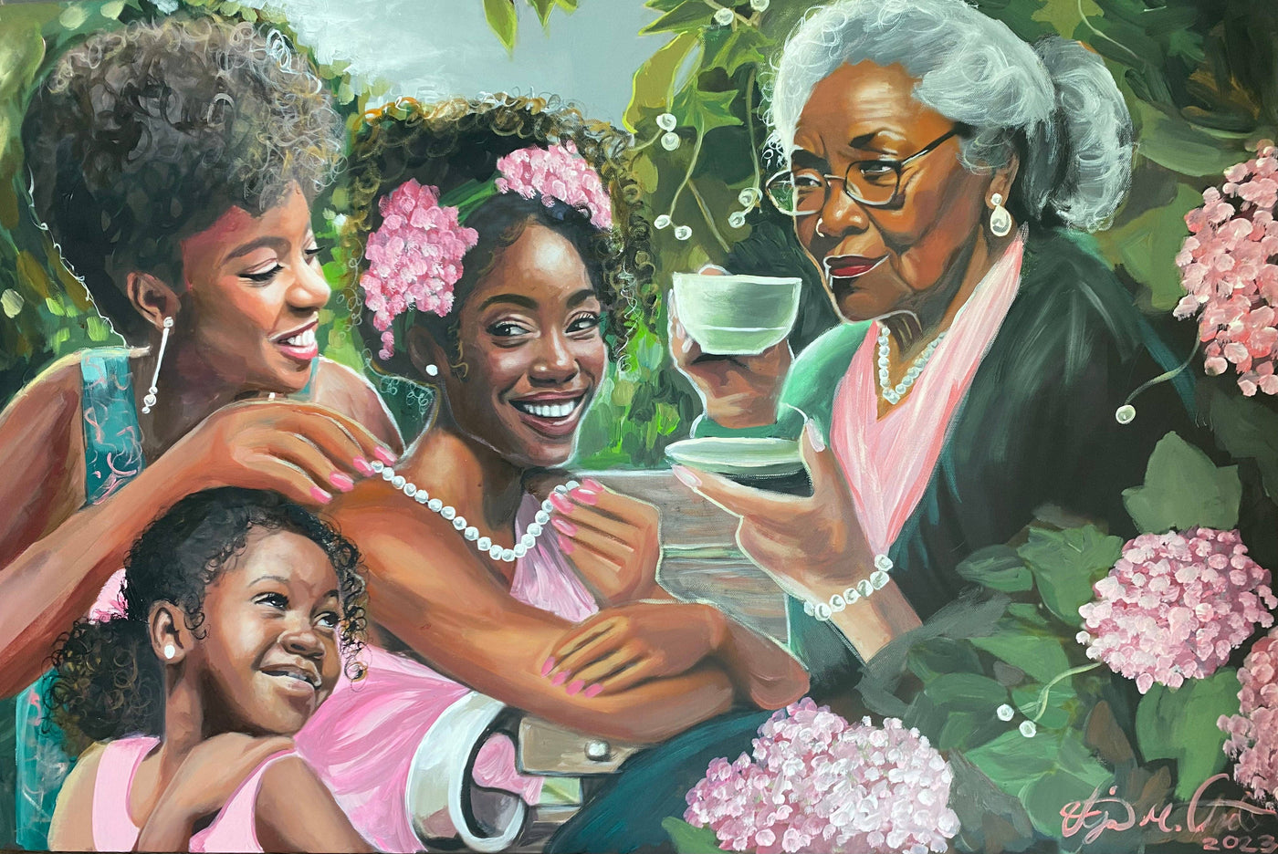 Puzzles of Color - "Generational" by Ija Charles