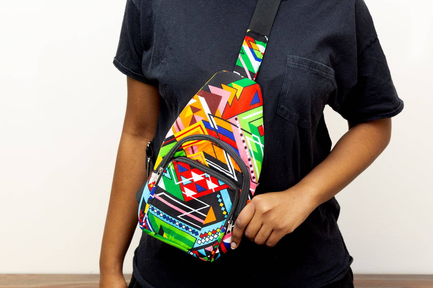 Gitzell FairTrade - Crossbody  Chest Bag