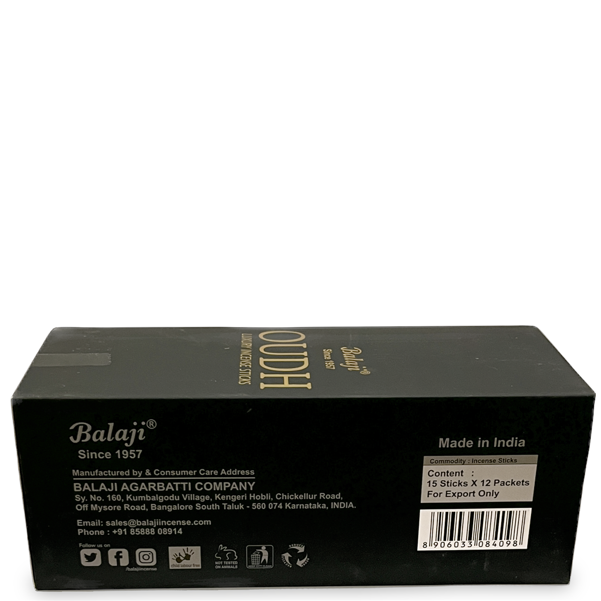 Balaji Oudh Luxury Incense Sticks