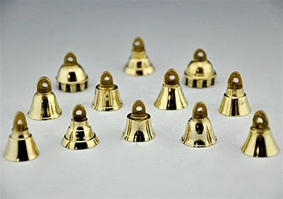Assorted Brass Bells Set - 3/4"H