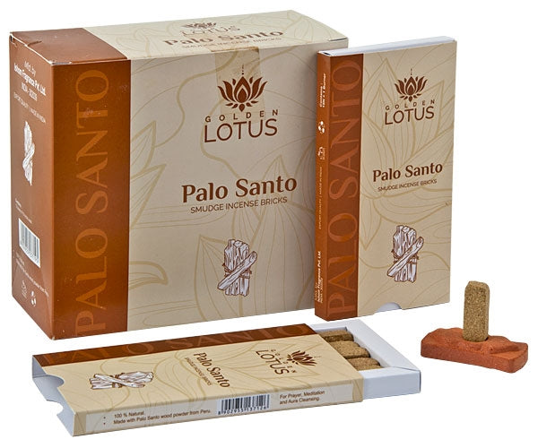 Palo Santo Smudge Incense Bricks 15 Sticks