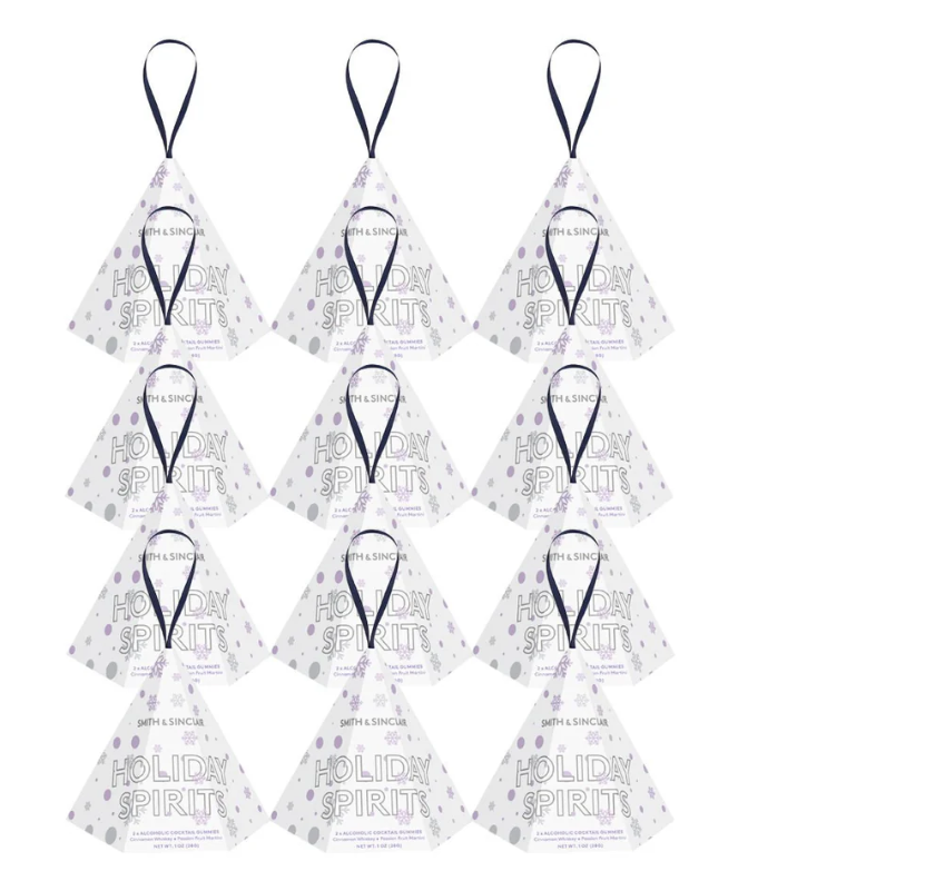 Smith & Sinclair  Alcoholic Gummies Ornaments