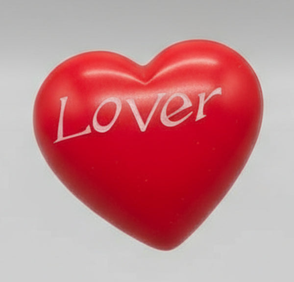 Chunky ‘’Lover” Soapstone Heart