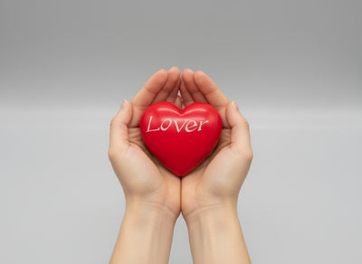 Chunky ‘’Lover” Soapstone Heart